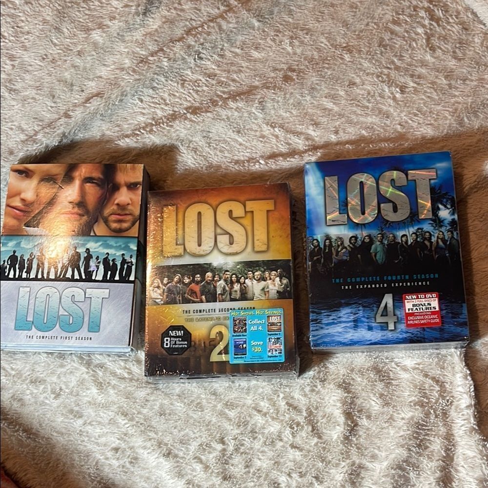 Lost TV Series DVD Set Seasons 1, 2, 4